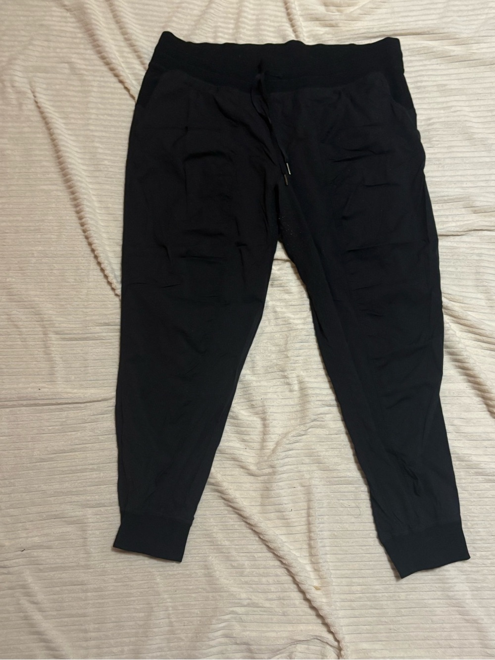Lululemon black dance studio joggers